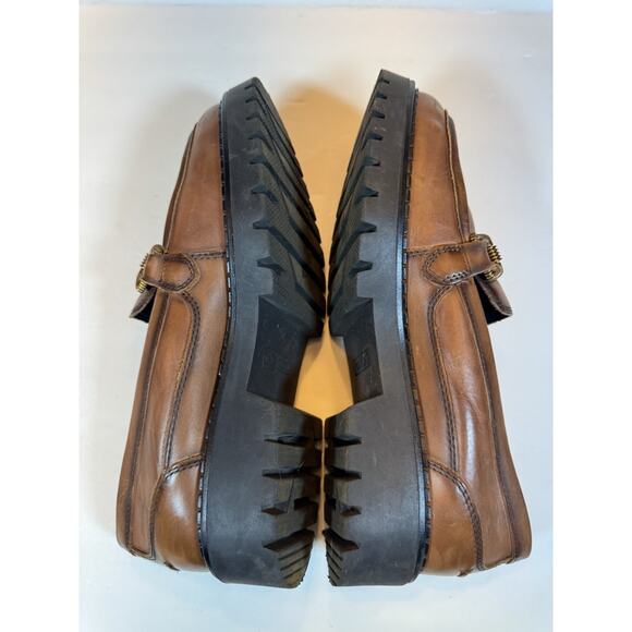 Size 40 Pikolinos Aviles Brown Loafers Chunky - Picture 7 of 12
